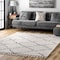 Nuloom Jessie Moroccan Lattice Tassel Area Rug 4ft GCDI08A-S404 - alternate 1